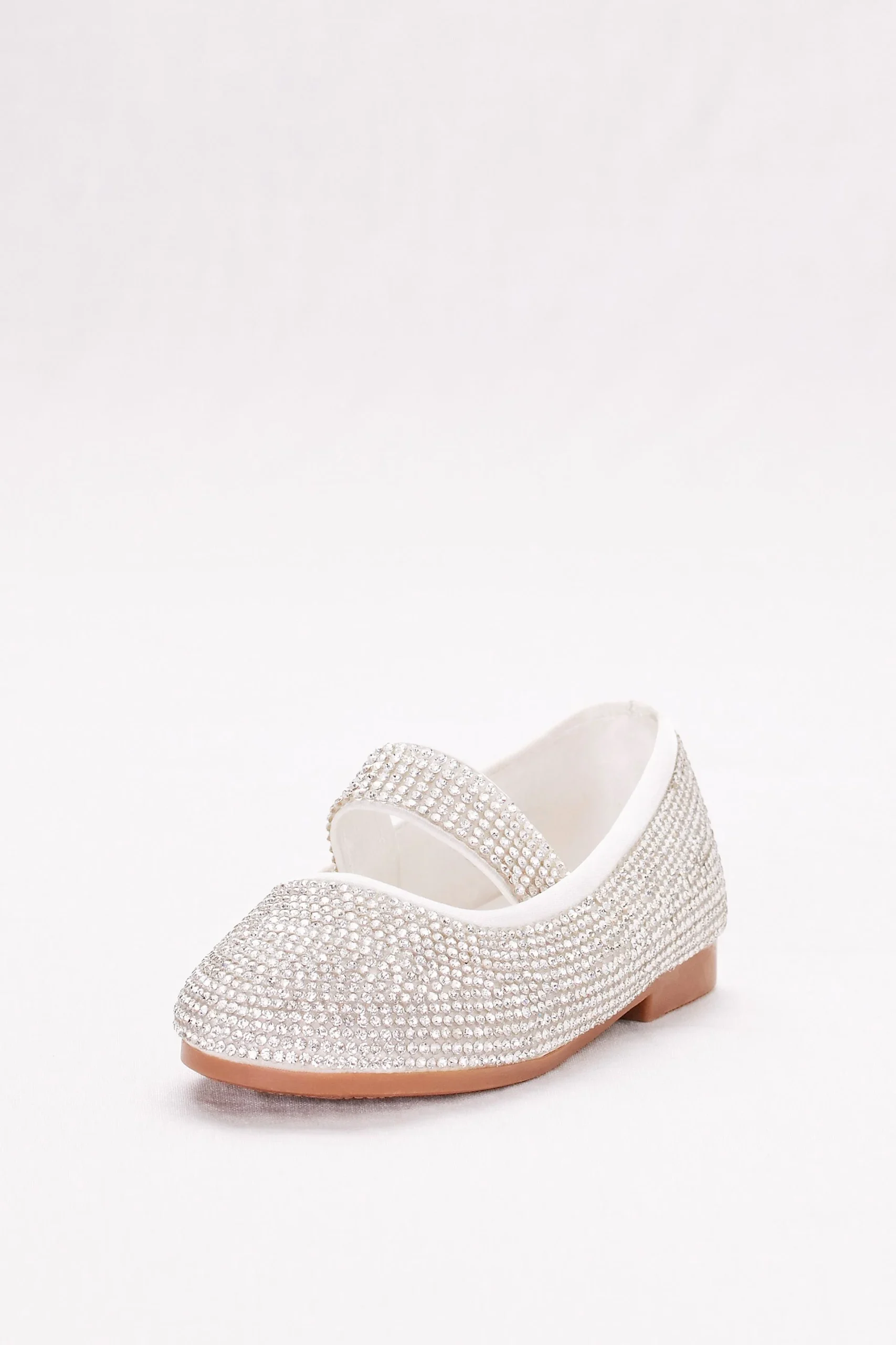 Toddler Crystal-Embellished Mary-Jane Flats