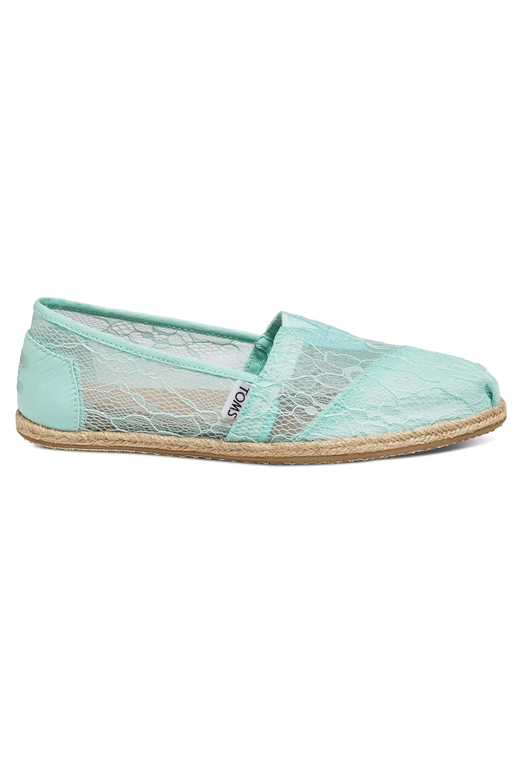 TOMS Mint Lace Rope Classic Slip-On Shoe