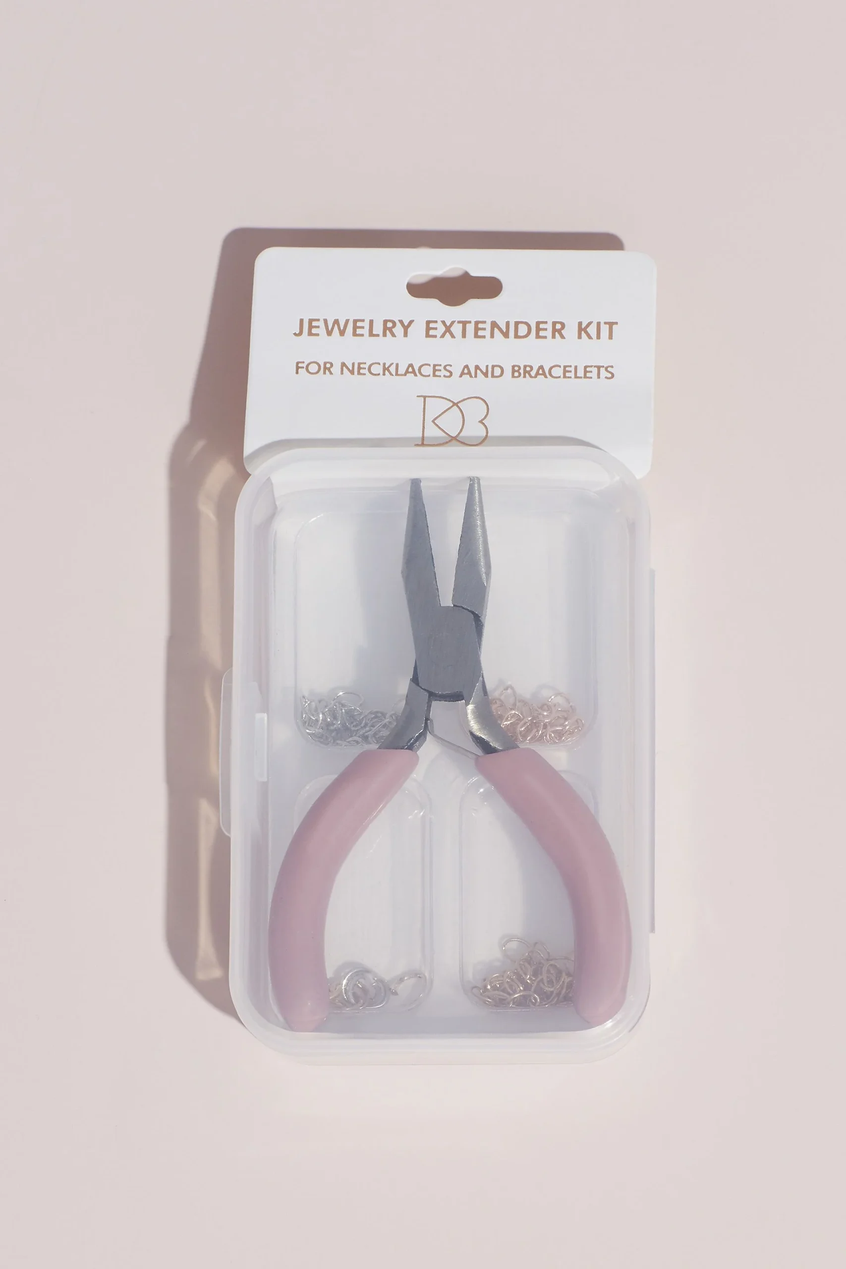 Tri-Color Metal Jewelry Extender Kit