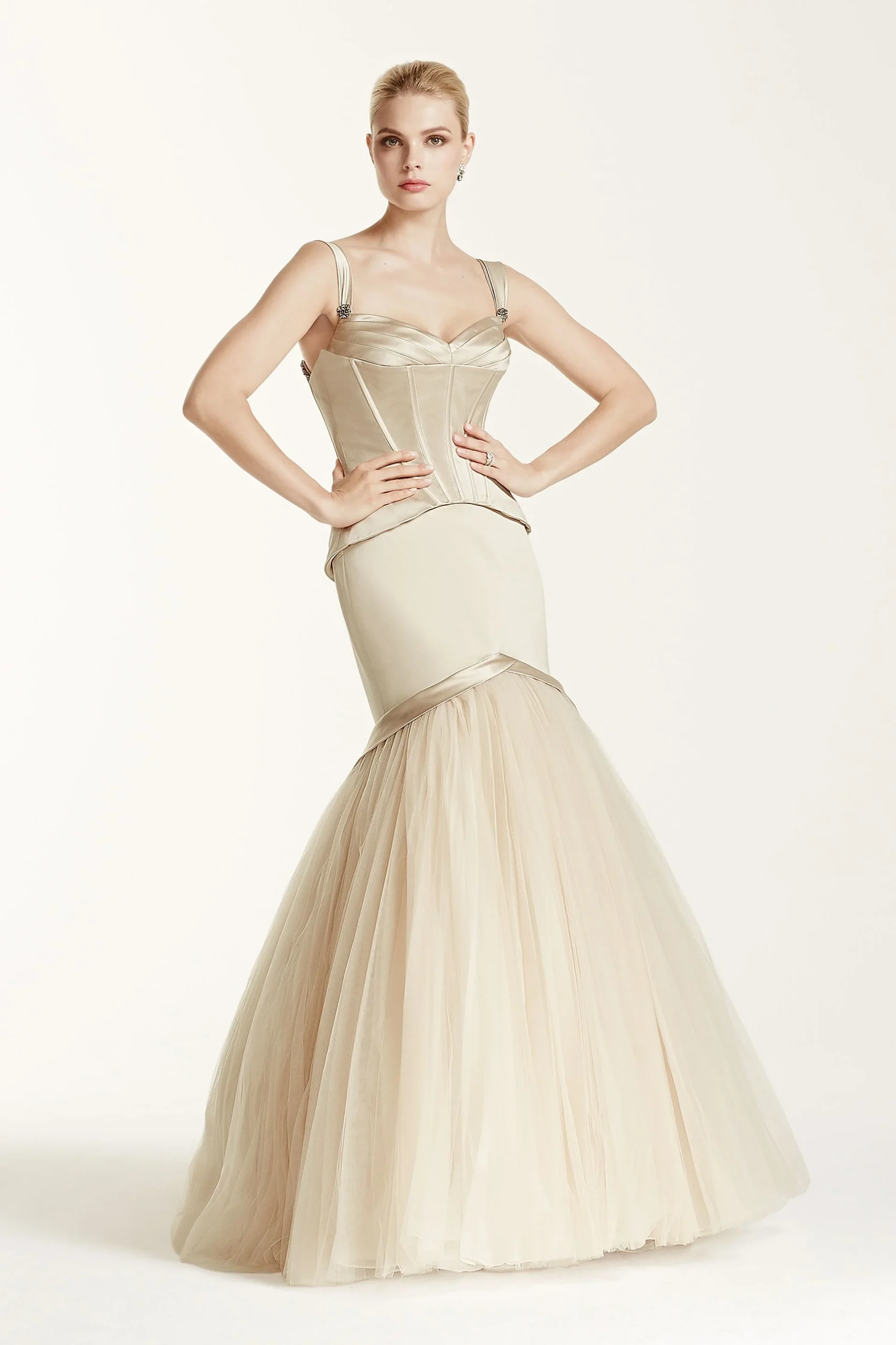 Truly Zac Posen Wedding Dress with Tank Bodice