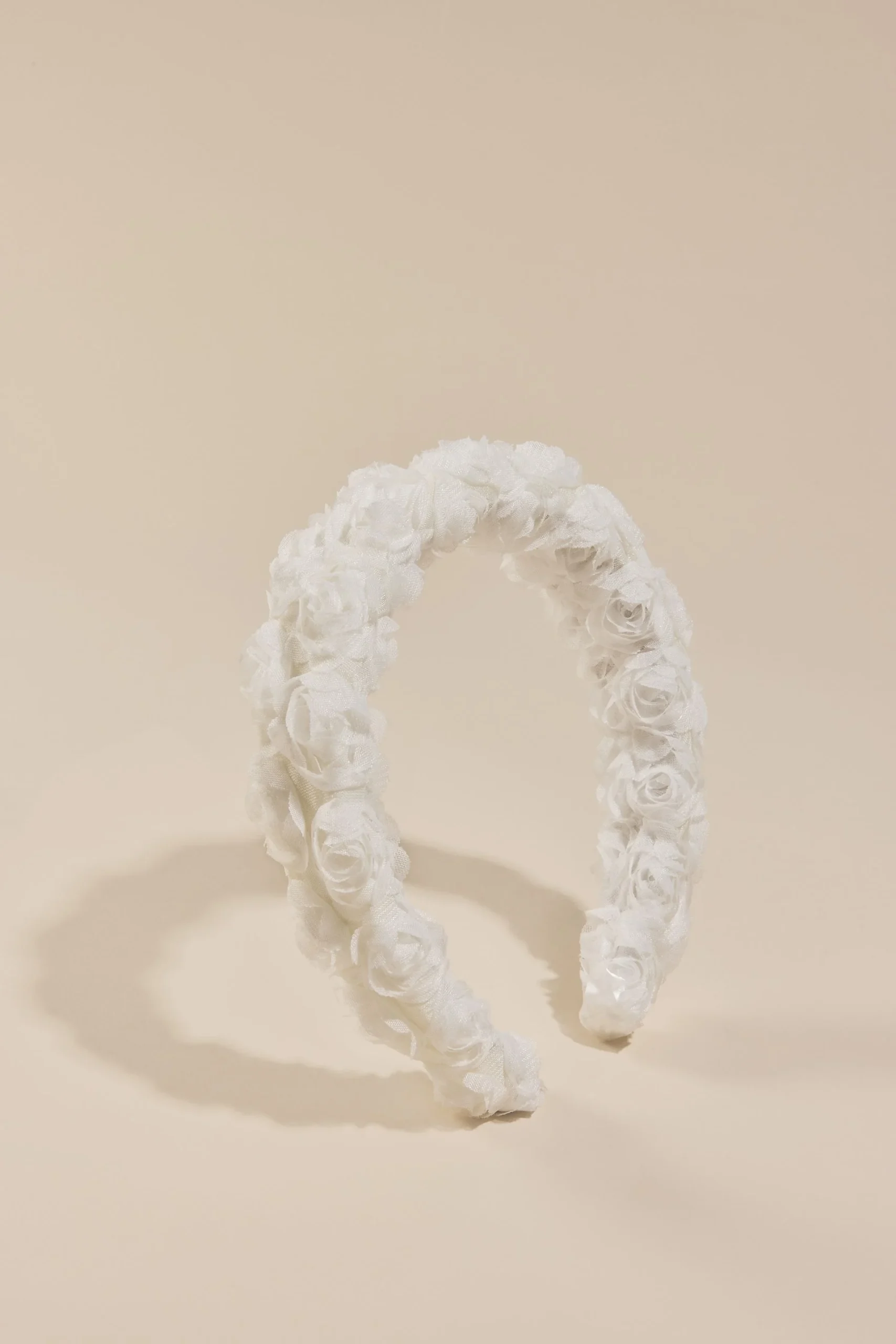 Tulle Rosette Flower Girl Headband