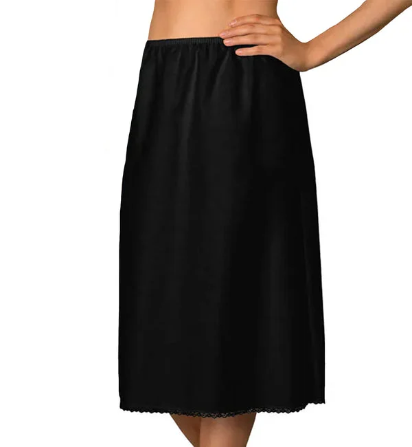 Velrose 31" Nylon Half Slip (2731/2731X) - Black
