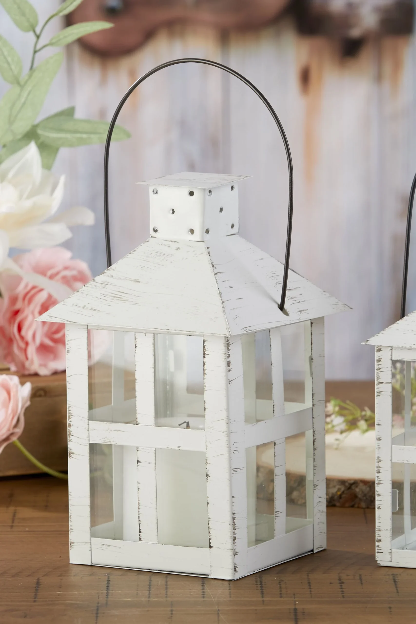 Vintage Distressed Large Lanterns