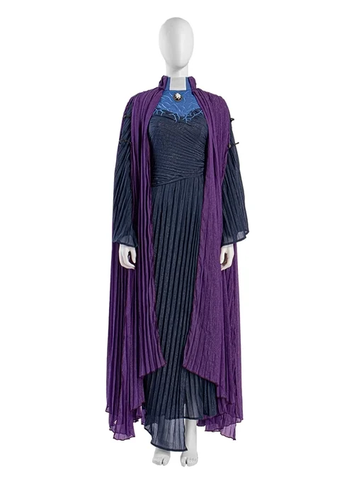 Wanda Vision Agatha Harkness Halloween Cosplay Costume Full Set
