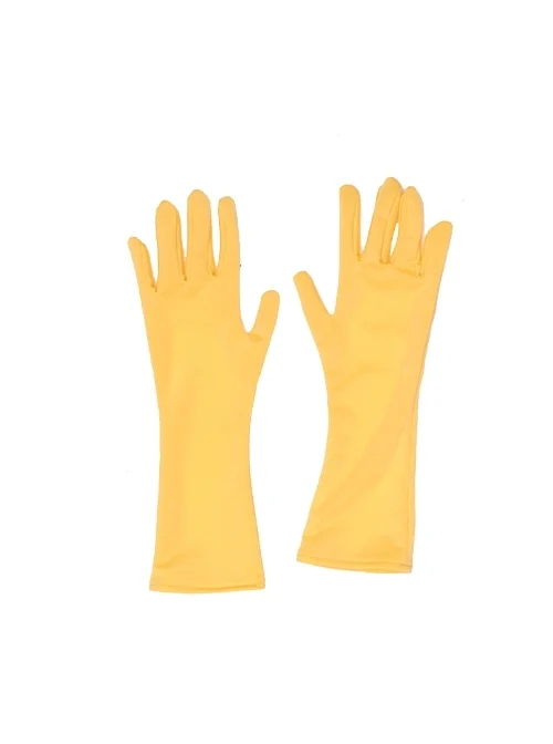 Wanda Vision Vision Green Bodysuit Yellow Cloak Halloween Cosplay Accessories Yellow Gloves