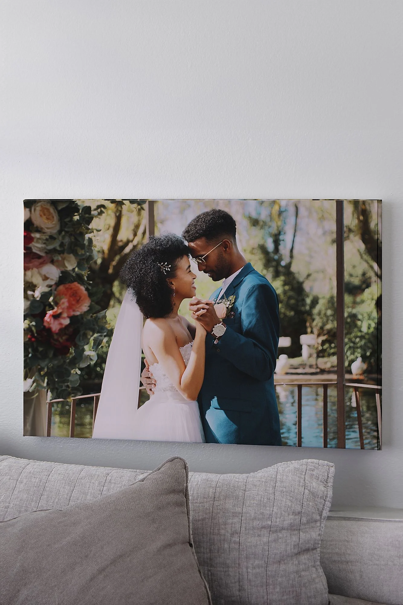 Wedding Memories Photo Canvas Print - 12 x 18