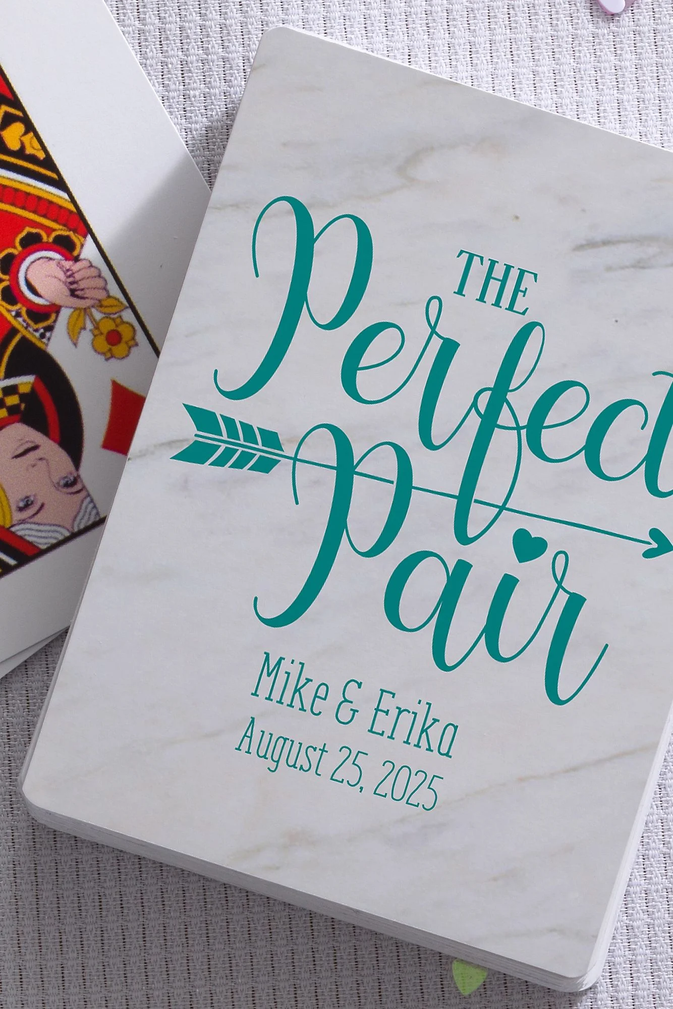 Wedding Pun Personalized Playing Cards