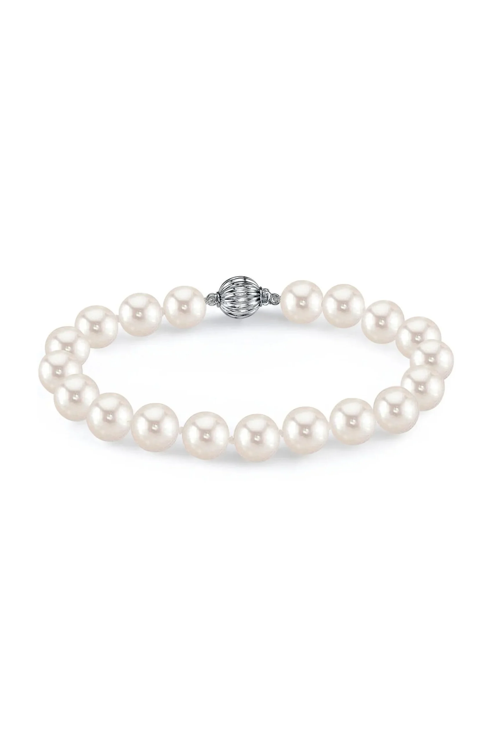 White Freshwater Pearl Bracelet